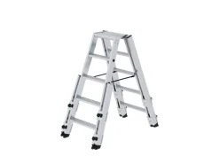 PROREGAL Stufen-Stehleiter Treppengängig 2 x 5 Stufen