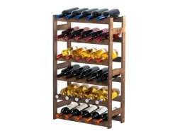 PROREGAL Weinregal Pinotwine HxBxT 86 x 53 x 25 cm 30 Flaschen Massives Kiefernholz Geölt