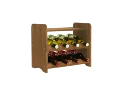 PROREGAL Weinregal Pinotwine C HxBxT 36 x 44 x 26,5 cm 8 Flaschen Massives Kiefernholz Geölt