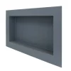 PROTEKTOR Tapezierzubehör^Wandnische Befliesbar 30cm x 60cm Polysterol Anthrazit