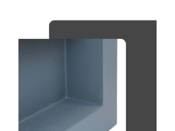 PROTEKTOR Tapezierzubehör^Wandnische Befliesbar 30cm x 60cm Polysterol Anthrazit