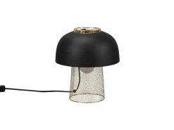 Reality Weitere Regale^Design-Tischleuchte Punch 1-flammig Schwarz Matt 25 cm x 25 cm