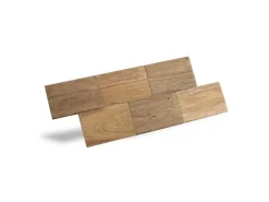 Rebel of Styles TV-Wände^Holzverblender UltraWood Big Square 45 cm x 20 cm Braun