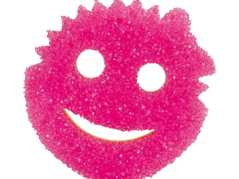 Reinigung^Reinigungsschwamm Scrub Mommy Pink