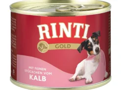 Rinti Hunde-Nassfutter Gold Kalbstücke 185 g