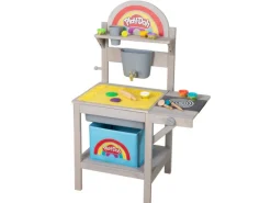 Ostern|Modellieren^roba Matschküche roba x Play-Doh mit Spielmatte und Knetzubehör