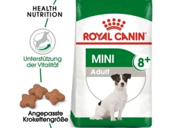 Royal Canin Hundebedarf^Mini Adult 8+ Trockenfutter Ältere Kleine Hunde 2 kg