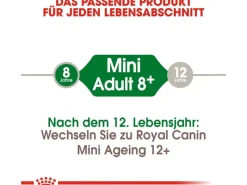 Royal Canin Hundebedarf^Mini Adult 8+ Trockenfutter Ältere Kleine Hunde 2 kg