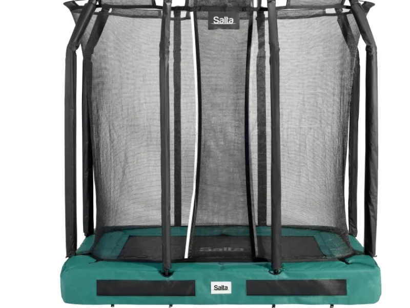 Salta Trampolin Premium Ground 214 cm x 153 cm Grün