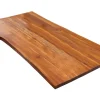 SAM Tischplatte Baumkante Akazie Cognac 160 x 85 cm Esra
