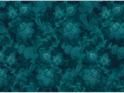 Sanders & Sanders Fototapeten^Fototapete Nachtblumen Petrolgrün 400 x 280 cm 611865