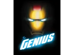 Sanders & Sanders Tapezierzubehör^Poster Die Rächer Schwarz Gelb Blau und Rot 40 x 50 cm 612154