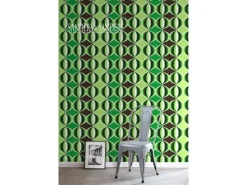 Sanders & Sanders Tapetenmuster^Tapete Grafisches Muster Grün 53 cm x 10,05 m 935230