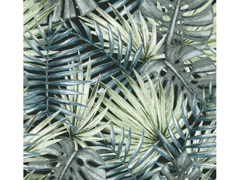 Sanders & Sanders Tapetenmuster^Tapete Palmblätter Grün 53 cm x 10 m
