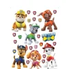 Sanders & Sanders Wandtattoo Paw Patrol Rot Gelb und Grün 65 x 85 cm 600176