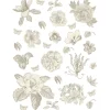 Sanders & Sanders Wandtattoos^Wandtattoo Blumen Grau 85 x 65 cm 601351