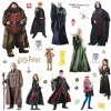Sanders & Sanders Wandtattoos^Wandtattoo Harry Potter Grau 30 x 30 cm 601335