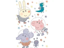Sanders & Sanders Wandtattoo Peppa Wutz Multicolor 65 x 42.5 cm 601350