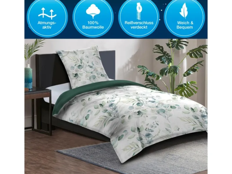Sanilo Bettwäsche^Bettwäsche 2-teilig Eukalyptus