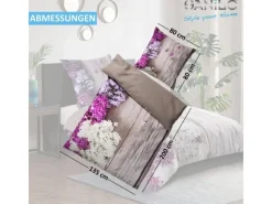 Sanilo Bettwäsche^Bettwäsche 4-teilig Flieder