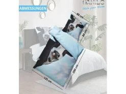 Sanilo Bettwäsche 2-teilig Kuhkopf