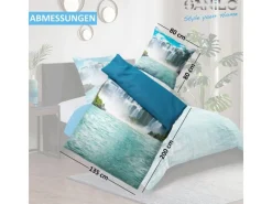 Sanilo Bettwäsche 4-teilig Wasserfall