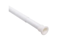 Sanilo Gardinenstangen^Duschvorhangstange Weiß 120-230cm