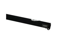 Schöner Wohnen Kollektion Schöner Wohnen Aluminium-Vorhangschienenset Emilia 1-läufig 230 cm Schwarz-Matt