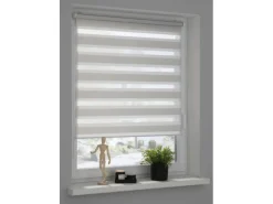 Schöner Wohnen Kollektion Raffrollos^Schöner Wohnen Doppelrollo Tilda Struktur 75 cm x 150 cm