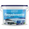 SCHÖNER WOHNEN-Farbe Außen-Fassadenfarben^Schöner Wohnen Premium Fassadenweiss Weiß Matt 10 l