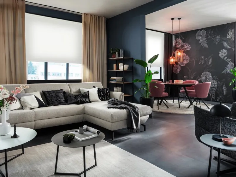 Schöner Wohnen Kollektion Schöner Wohnen Tageslicht-Rollo Tizia 75 cm x 150 cm