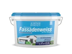 SCHÖNER WOHNEN-Farbe Weißlacke|Außen-Fassadenfarben^Schöner Wohnen Universal Fassadenweiss Weiß Matt 25 l