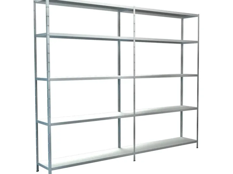 Schulte Set 1 Steckregal und 1 Anbauregal 200 cm x 240 cm x 35 cm