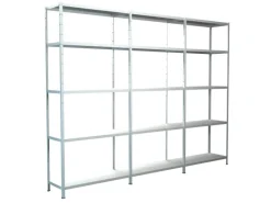 SCHULTE Regalwelt Regalsysteme^Schulte Steck-Grund- und 2 x Anbauregale 200 cm x 280 cm x 35 cm