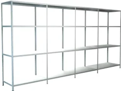 SCHULTE Regalwelt Regalsysteme^Schulte Steck-Grund- und 3 x Anbauregale 180 cm x 400 cm x 50 cm