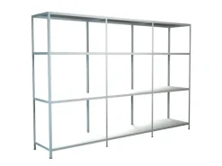 SCHULTE Regalwelt Regalsysteme|Büroregale^Schulte Steck-Grund- und 2 x Anbauregale 180 cm x 360 cm x 50 cm