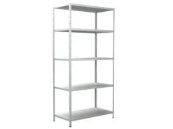 SCHULTE Regalwelt Metallregale|Regalsysteme^Schulte Steck-Grundregal 200 cm x 100 cm x 50 cm