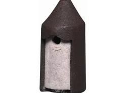 Vogelbedarf^Schwegler Nisthöhle Holzbeton zum Hängen und Grau 17 cm x 16 cm x 35 cm