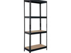 Schwerlastregal 175 kg Schwarz