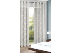 Sehlbach Vorhänge|Gardinen^Ösenschal Kreise Offwhite 245 cm x 135 cm