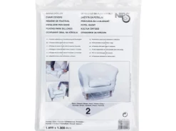 Sessel|Hocker^Sesselhülle Transparent 2er Pack