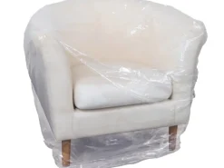 Sessel|Hocker^Sesselhülle Transparent 2er Pack