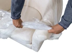 Sessel|Hocker^Sesselhülle Transparent 2er Pack