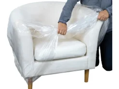 Sessel|Hocker^Sesselhülle Transparent 2er Pack