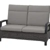 Siena Garden Sofas^2er Sofa Corido Charcoalgrey 83 cm x 146 cm x 101 cm