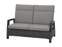 Siena Garden Sofas^2er Sofa Corido Charcoalgrey 83 cm x 146 cm x 101 cm