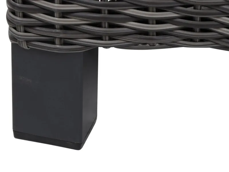 Siena Garden Sofas^2er Sofa Corido Charcoalgrey 83 cm x 146 cm x 101 cm