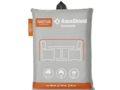 Siena Garden Hocker^Schutzhülle Sitzgruppe AquaShield Hellgrau 160 cm x 150 cm x 85 cm