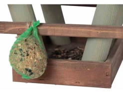 Siena Garden Vogelbedarf^Vogelhaus Kiefer Braun und Olive 29 cm x 26 cm x 24 cm FSC®