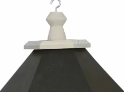 Siena Garden Vogelbedarf^Vogelhaus Kiefer Hellgrau und Anthrazit 29 cm x 33 cm x 35 cm FSC®